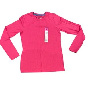 NWT Hanes Pink Long Sleeve Tee
